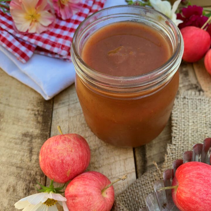 Slow Cooker Spiced Crab Apple Butter