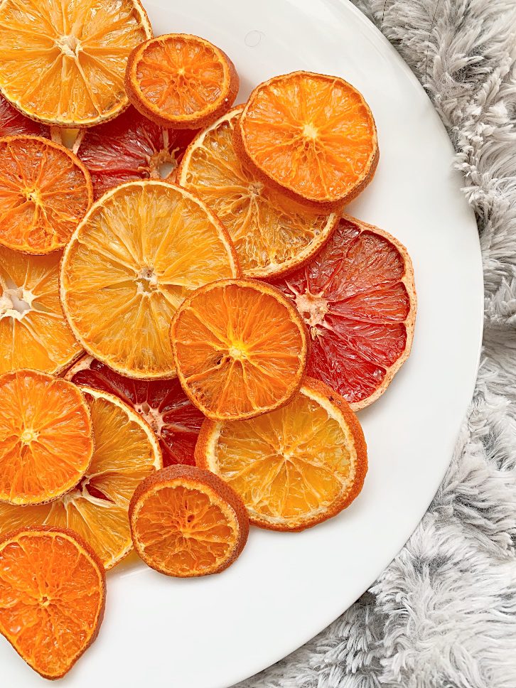 Oven-Dried Oranges & Grapefruit