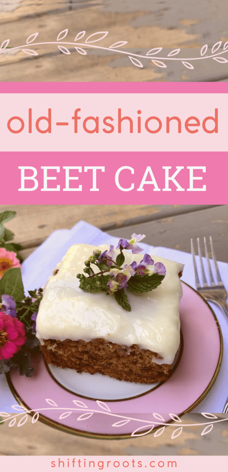 Old Fashioned Beet Cake | Shifting Roots